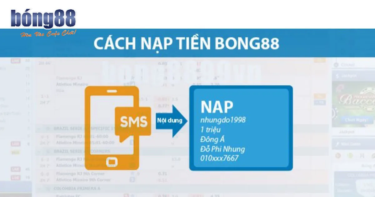 Hướng Dẫn Khách Hàng Cách Nạp Tiền Bong88 Nhanh Nhất Các bước nạp tiền Bong88