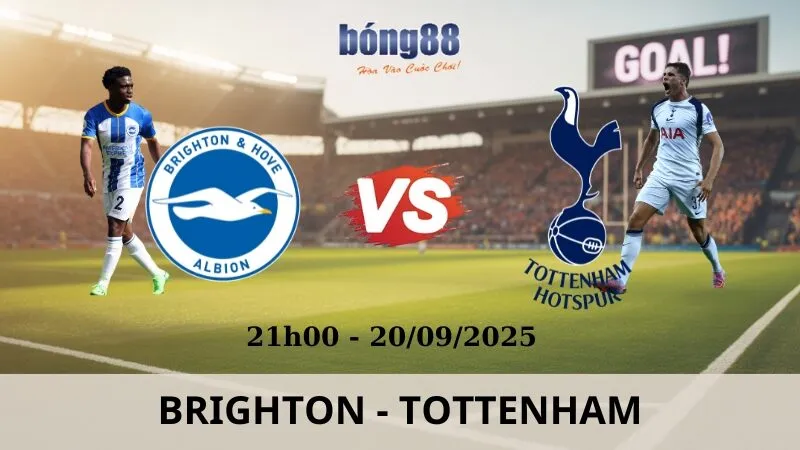 Soi Kèo Bóng Đá - Brighton vs Tottenham
